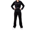 Костюм 4thes3ts c капюшоном 4T_SET_LADY_VELOUR_BLACK 2010 г инфо 5499r.