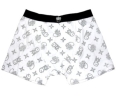 Трусы с принтом WG-SS09_UNDERWEAR_LOGO_MONGRAM_WHITE 2009 г инфо 6190r.