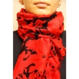 Шаль PSBF/RED/BLACK 2010 г инфо 6673r.